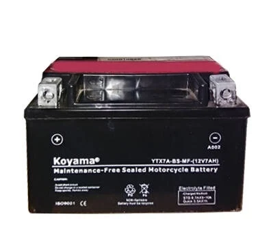 Acumulator Electric p/u motociclete KOYAMA moto YTX7A-BS  12V-7Ah