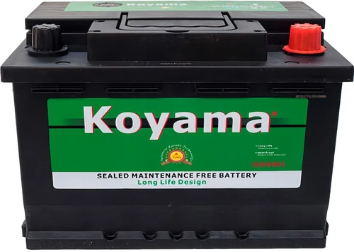 Baterie KOYAMA Japan 75D23L 60 P+ (540Ah)