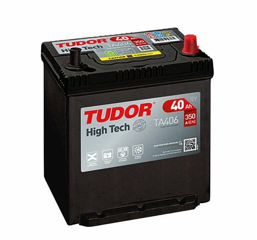 BATERIE TUDOR TA406 B19 Japan 40A P+ (350Ah)