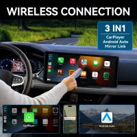 SS-M30 – 10.26" Aвтомобильный монитор с беспроводным CarPlay & Android Auto и фронтальной камерой 2.5K 4