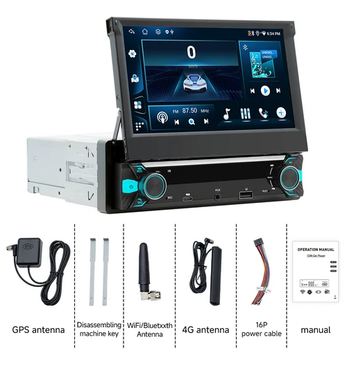 Player auto 9719-H (4G) 1DIN