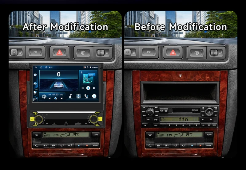Player auto 9719-H (4G) 1DIN 7