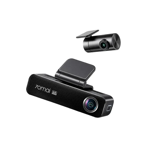 Videoregistrator - 70mai Dash Cam 4K M800 + Rear Cam RC14 Black