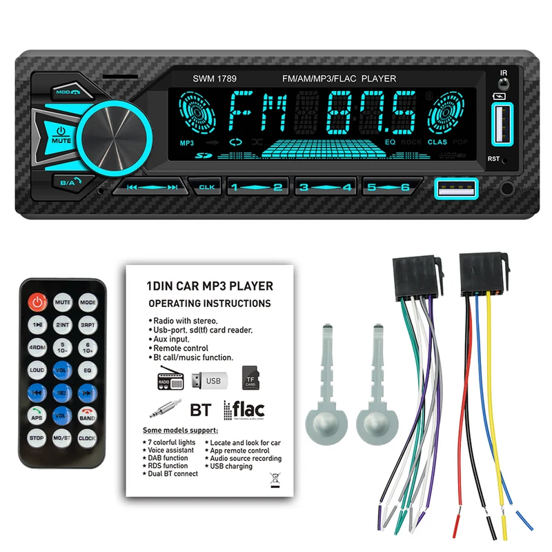 Player auto 1789 1DIN 4