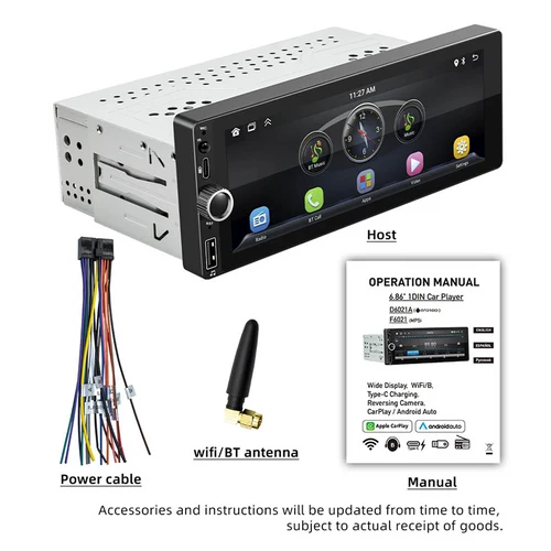 Player auto F6021W 1DIN