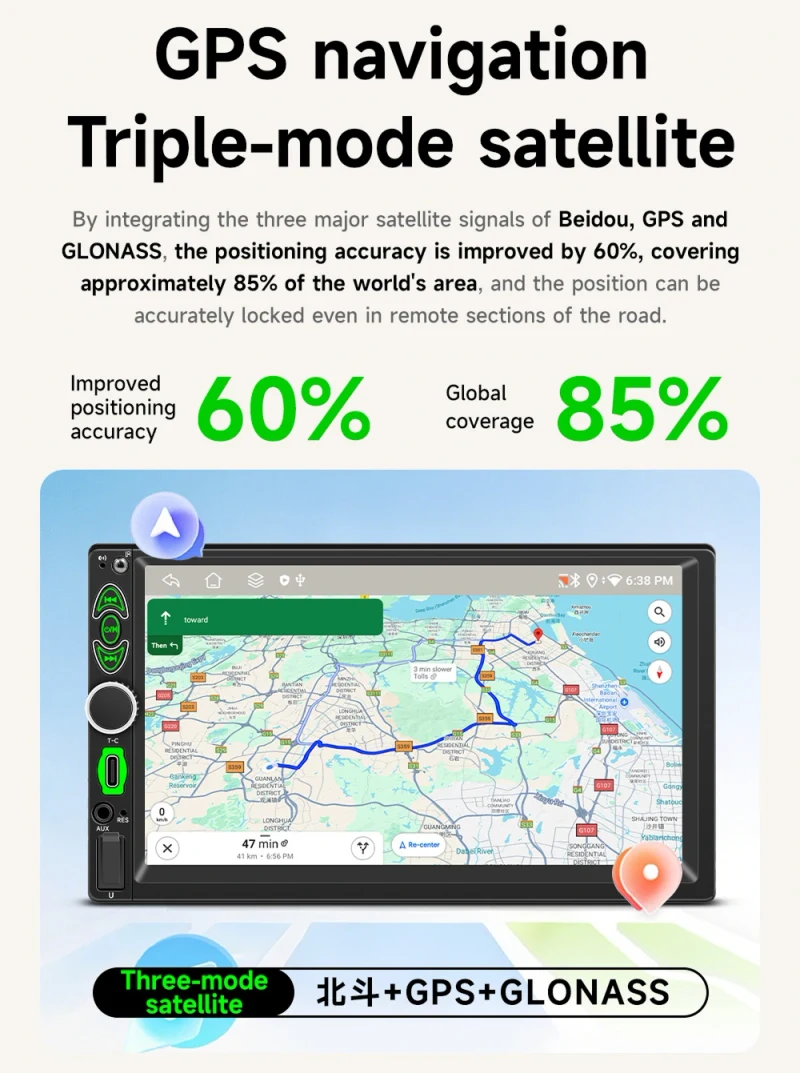 Android 8804-H 2DIN 7" inch 5