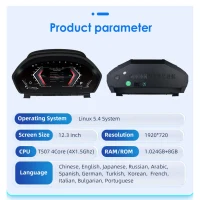 LCD Dashboard - BMW 3 Series F30 / F31 (2013 - 2019) 8