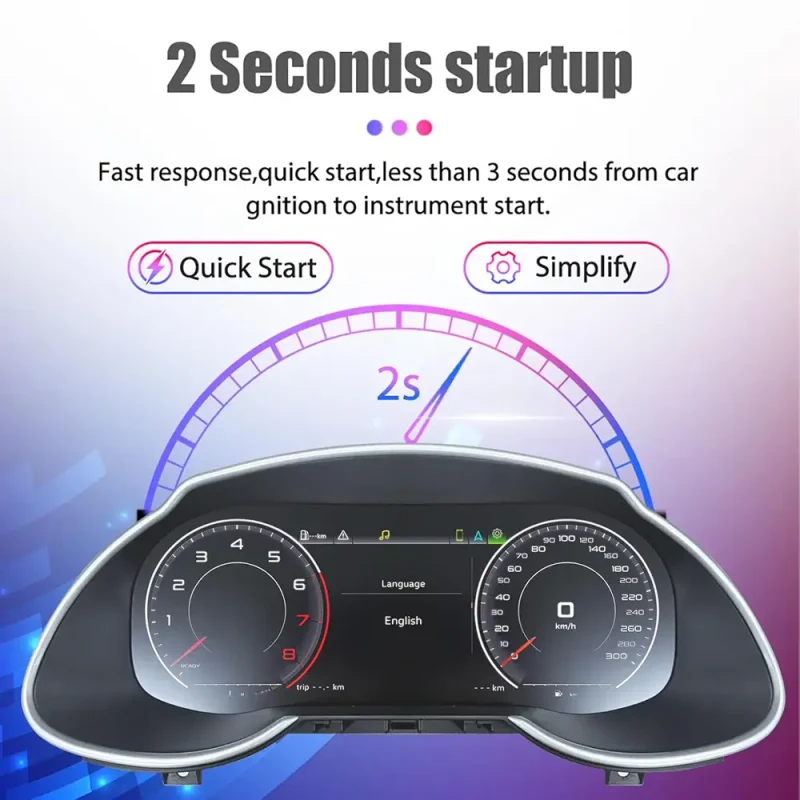 LCD Dashboard - Audi Q5 (2010 - 2018) 2