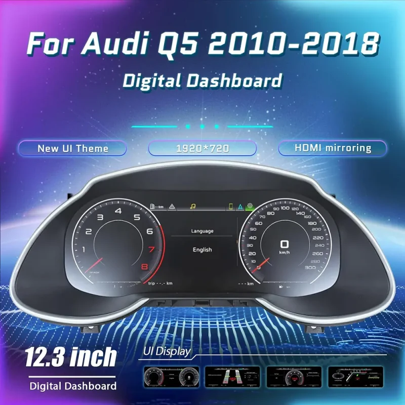 LCD Dashboard - Audi Q5 (2010 - 2018) 3