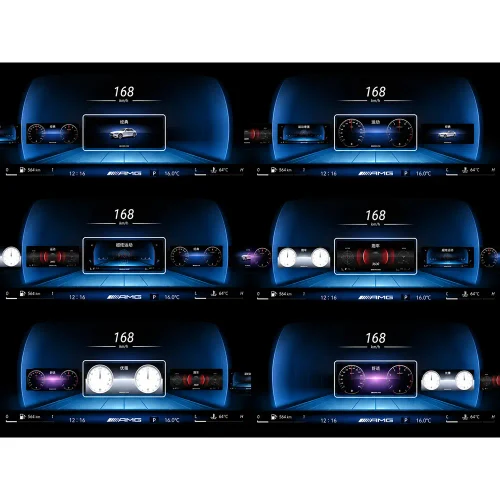 LCD Dashboard - Mercedes-Benz E-Class (W212) (2010 - 2015)