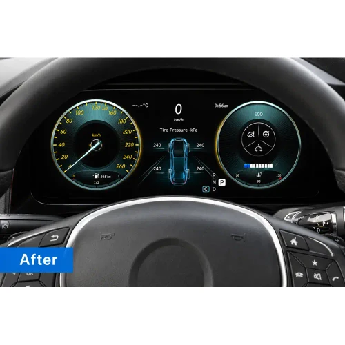 LCD Dashboard - Mercedes-Benz E-Class (W212) (2010 - 2015)