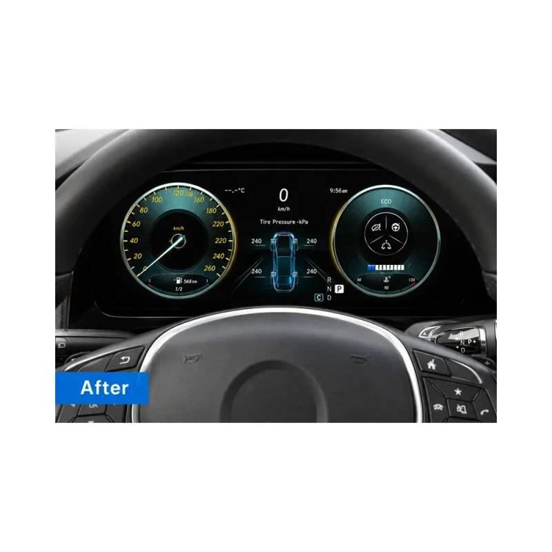 LCD Dashboard - Mercedes-Benz E-Class (W212) (2010 - 2015) 13