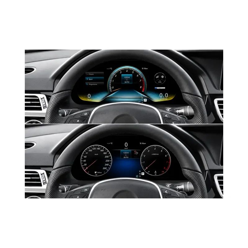 LCD Dashboard - Mercedes-Benz E-Class (W212) (2010 - 2015) 14
