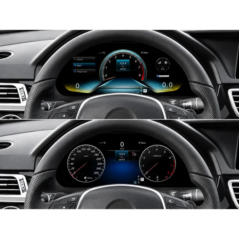 LCD Dashboard - Mercedes-Benz E-Class (W212) (2010 - 2015) 13