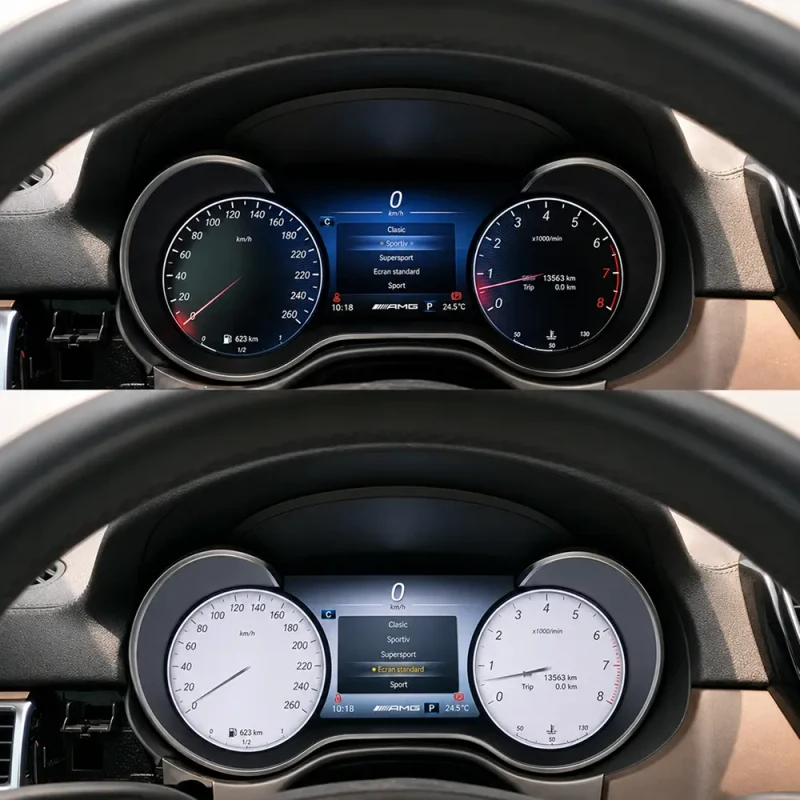 LCD Dashboard Mercedes-Benz ML / GL / GLE / GLS (2012 - 2018) 7