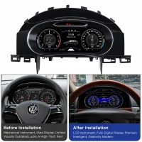 LCD Dashboard - Volkswagen Touareg (2003 - 2010) 5