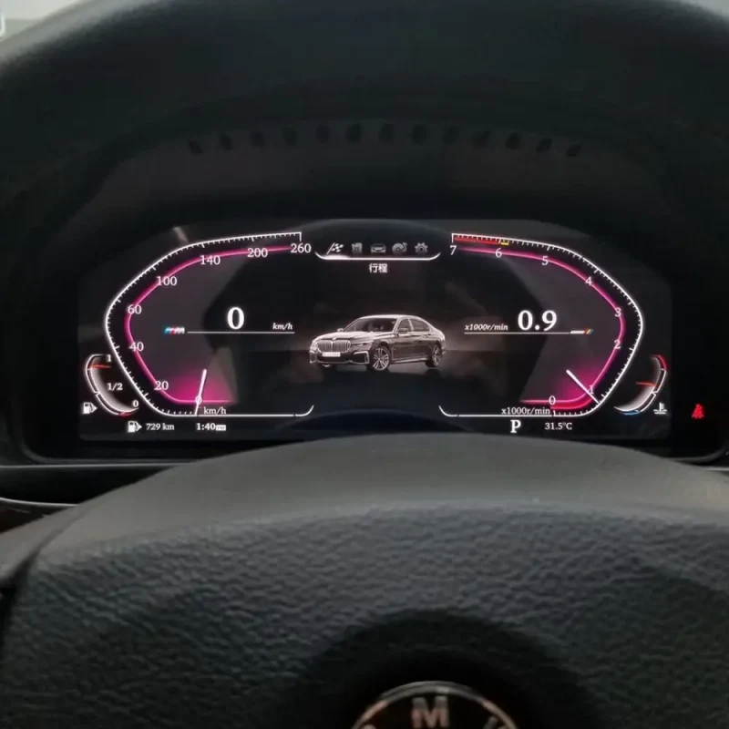 LCD Dashboard - BMW 5/6/7 Series F01/F02/F03/F04 (2010 - 2017) 5