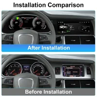 LCD Dashboard - AUDI Q7 / 4L (2005 - 2015) 4