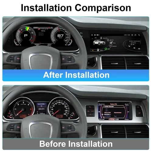 LCD Dashboard - AUDI Q7 / 4L (2005 - 2015)