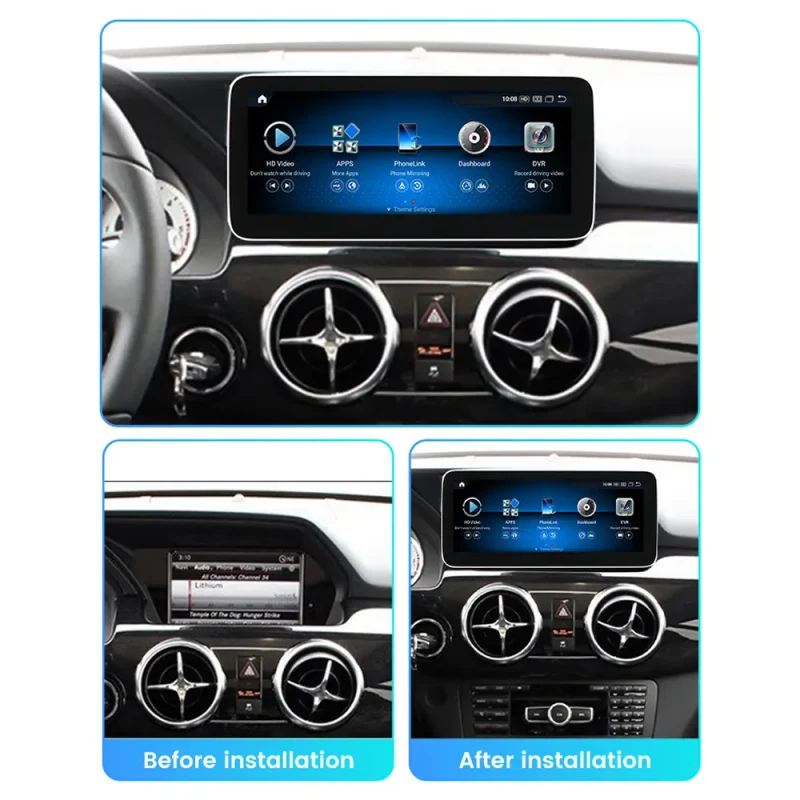 Multimedia Dedicată - Mercedes-Benz GLK-Class X204 (2013 - 2015) 3