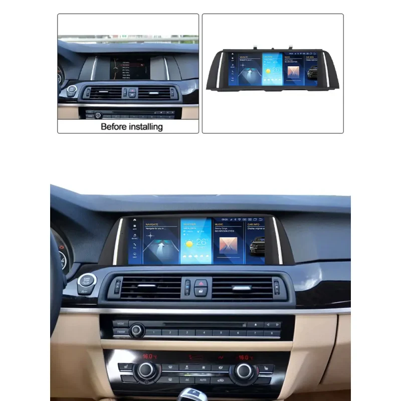 Multimedia Dedicată - BMW 5 Series F10 / F11 (2011 - 2012) 4