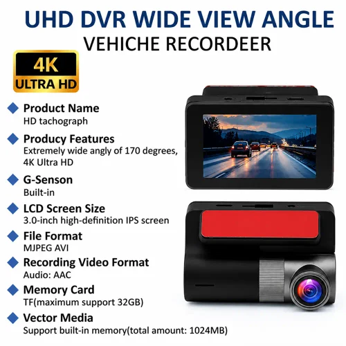 Videoregistrator - Dash Cam X2 DALOS