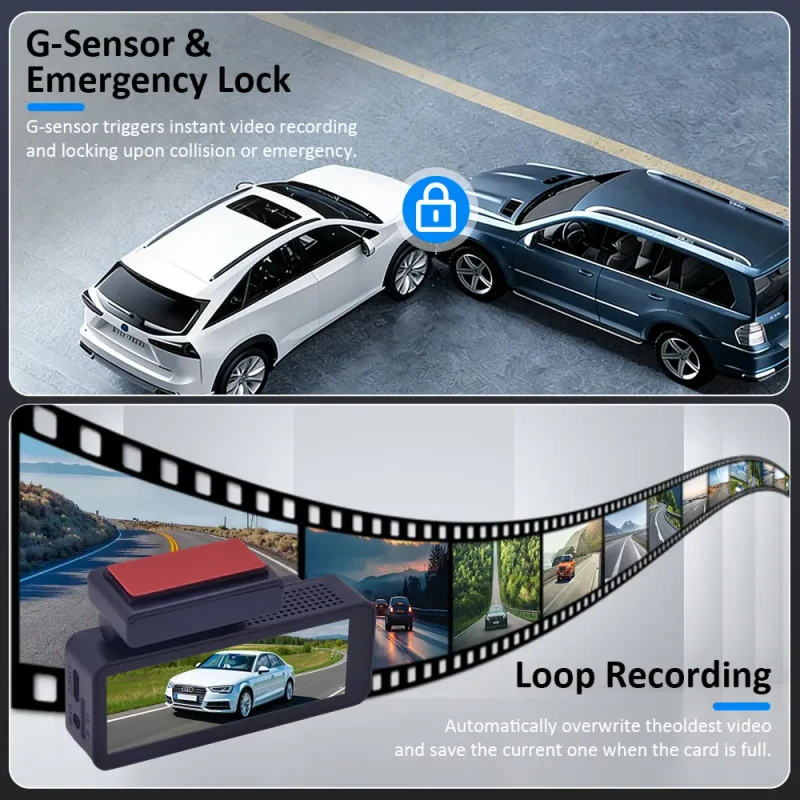 Videoregistrator - Dash Cam M6 DALOS 4