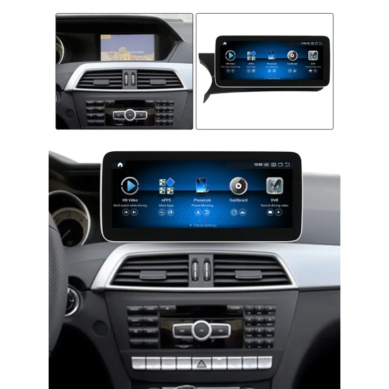 Штатная Mультимедиа - Mercedes-Benz C-Class W204/S204 (2010 - 2012) 3
