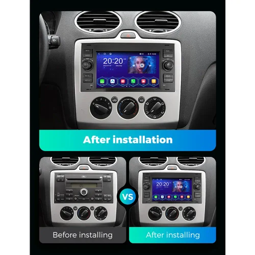 Multimedia dedicată Ford Transit/Fusion/C-Max (2003 - 2011)