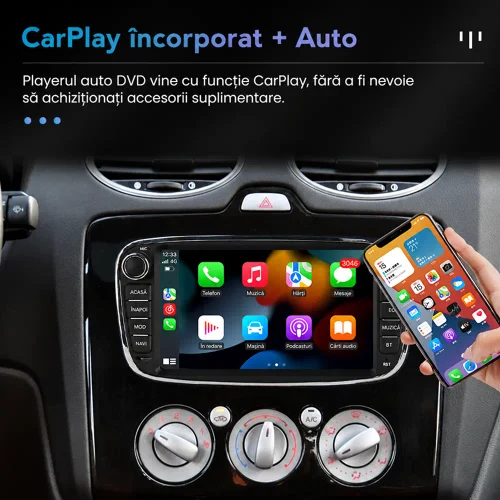Multimedia dedicată Ford Focus/C-Max/Fusion/Mondeo (2008 - 2011)