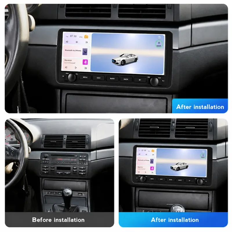 Multimedia dedicată BMW 3 Series (E46) / 5 Series Touring (E39) (1996 - 2005) 4