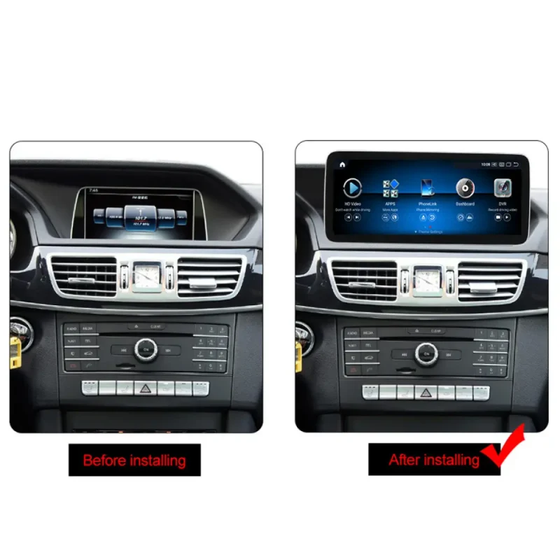 Штатная мультимедиа Mercedes-Benz E-Class (W211 / W212 / E200 / S212) (2010 - 2015) 3