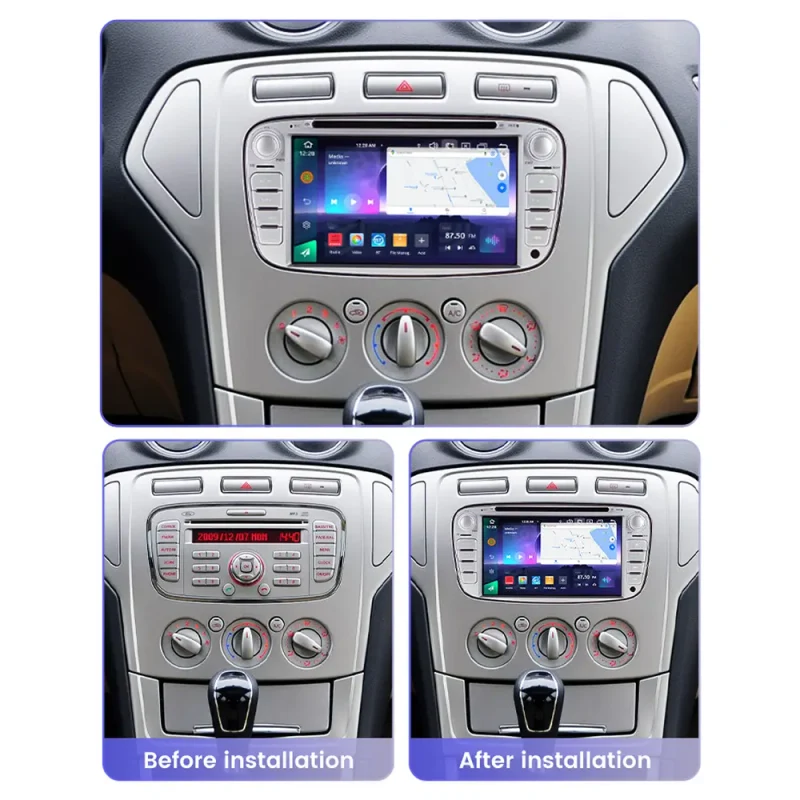 Multimedia dedicată Ford Focus / C-Max / Fusion / Mondeo (2008 - 2011) 4