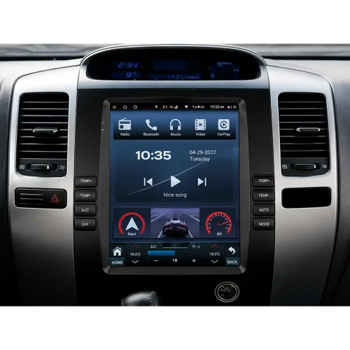 Multimedia dedicată Toyota Land Cruiser Prado 120 (2004 - 2009)