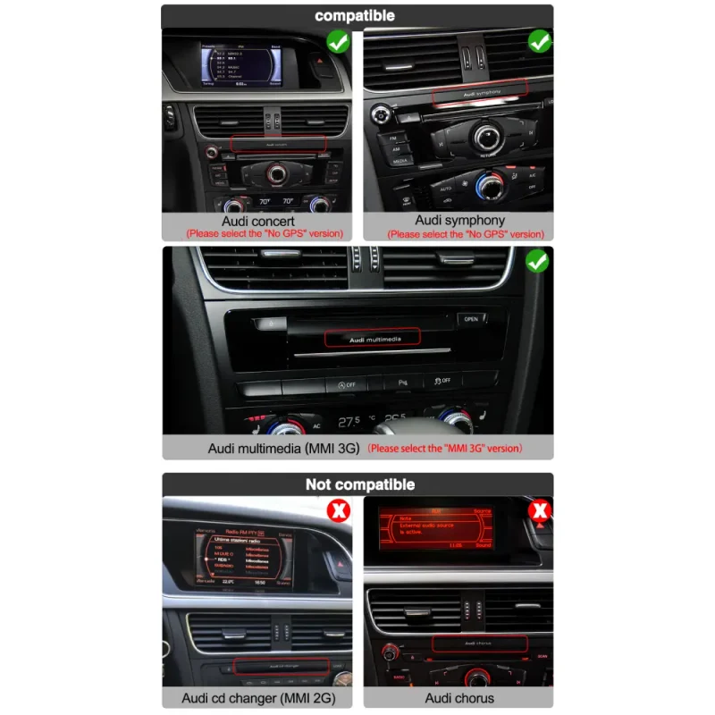 Multimedia dedicată Audi Q5 (8R) (2009 - 2017) 4