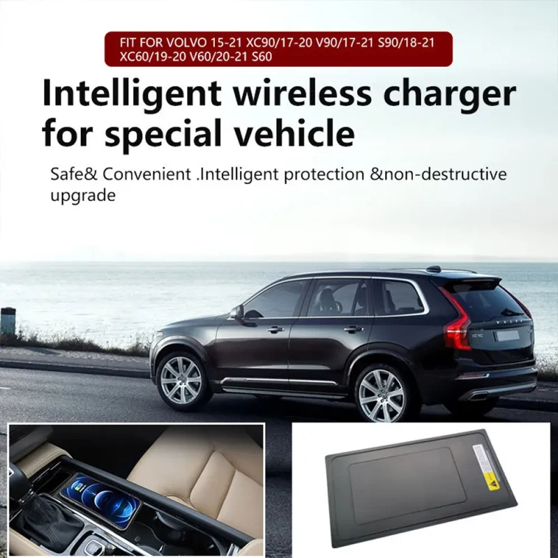 Беспроводные зарядки Volvo XC60/S90/V90/S60/V60/XC90 (2015 - 2023) 5