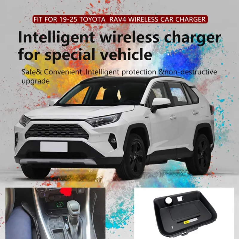 Беспроводные зарядки Toyota RAV4 (2019 - 2025) 12
