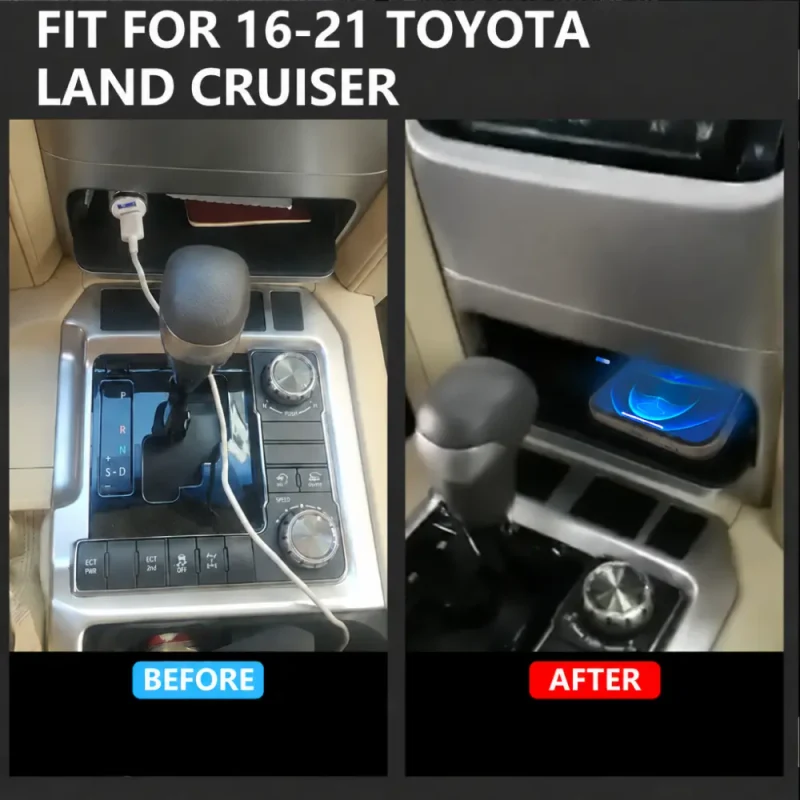 Беспроводные зарядки Toyota Land Cruiser 200 (LC200) (2016 - 2021) 6