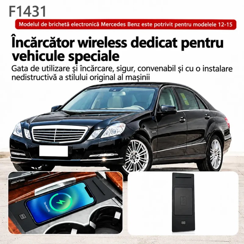 Încărcătoare wireless Mercedes-Benz E-Class W212 (2012 - 2015) 2